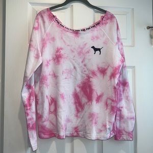 VS Pink Crewneck Sweatshirt (XS)